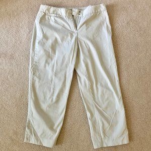 🌱 Free with Any Purchase! J. Jill's Women's Ivory Trousers